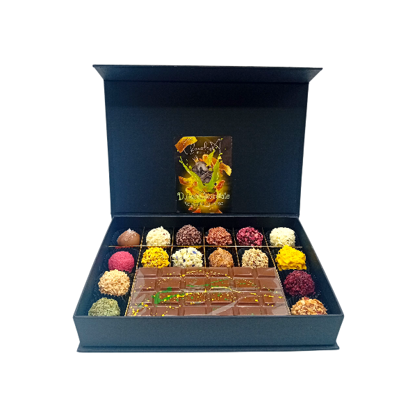 Luxe Truffelbox + Dubai Reep – Een Wereld van Smaak in Één Box