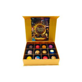 (Klein-12)Kunstzinnige Chocolade Bonbons: Ontdek de Kunst van Smaak
