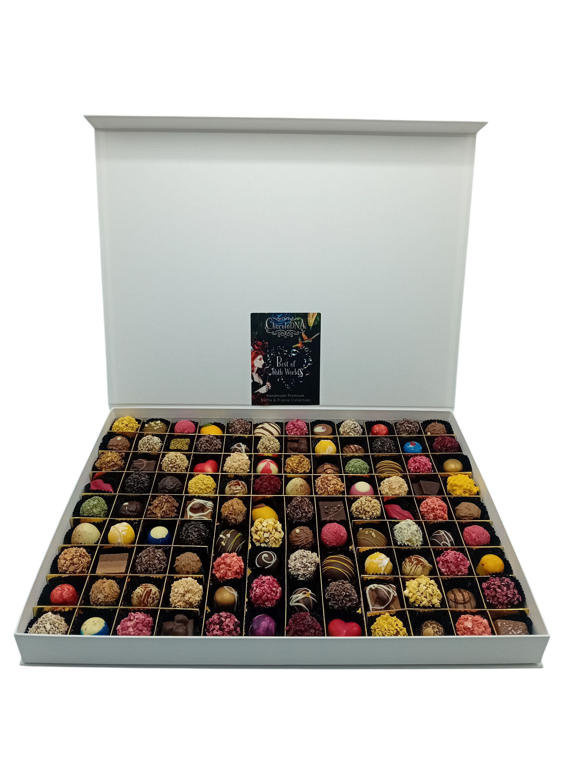 Truffels en Bonbons-MIX(108)-mega groot-zwart
