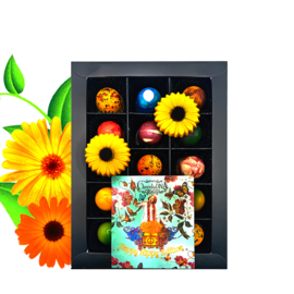 Flower Power Chocolates (15) stuks