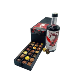 Liefde & Valentijn Luxe Cadeaubox | Bonbon Cherry Likeur & Pralines