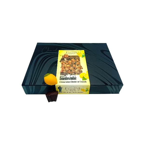 Chocolade Cadeau Mannen: Luxe Box vol Liefde & Smaak | Limoncello