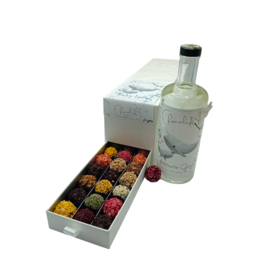Luxe Kraamcadeau neutraal – Chocolade Truffels Lade-Box met Likeur