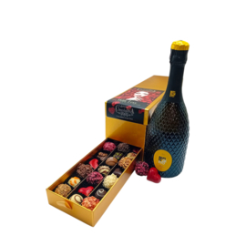 Chocolade & Liefde Luxe cadeaubox  | Bepin en Handgemaakte Bonbons