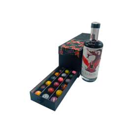 Ladebox Pralines + fles Bonbon Cherry