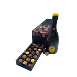 Ladebox Pralines + fles Bepin