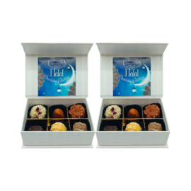Luxe doos Handgemaakte ambachtelijke bonbons Halal Chocolade - 2x-6 Mini