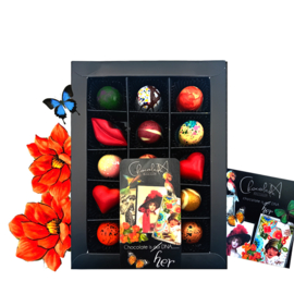 Brievenbus Moederdag  (15) met Poëzie-Album en kaart.