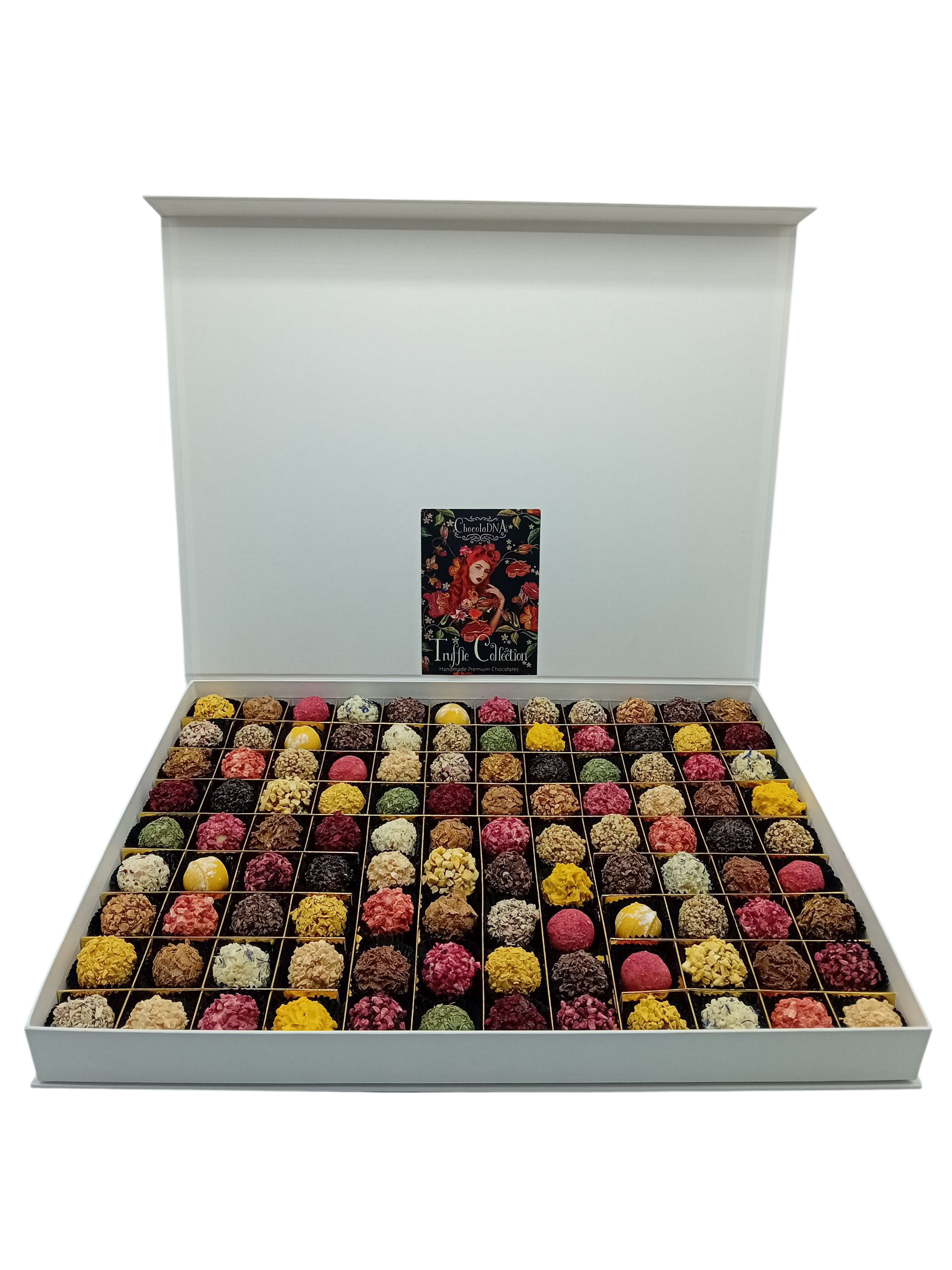 Handgemaakte Chocolade-Bonbons -Truffels - mega groot