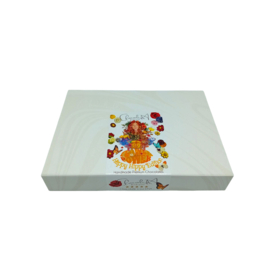 FLOWER POWER MIX(35)-groot-Luxe magneetbox