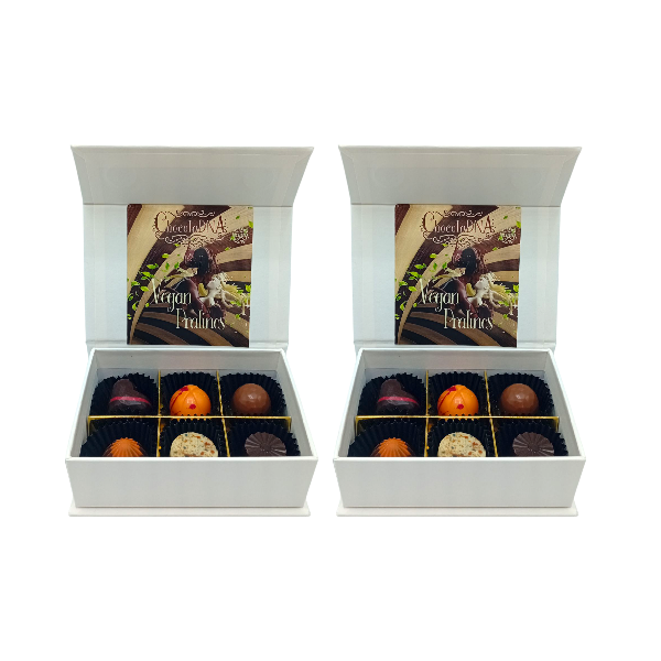 Luxe magneetbox-Vegan(2x6)-Mini-wit