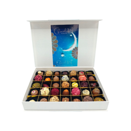 Luxe doos Handgemaakte ambachtelijke bonbons Halal Chocolade - groot