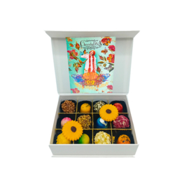 FLOWER POWER MIX(12)-klein-Luxe magneetbox