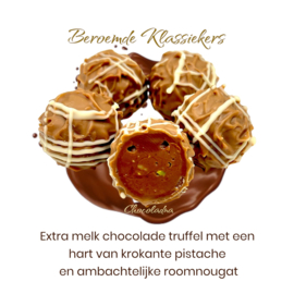 Eerlijke Verleiding in Melk en Witte Chocolade