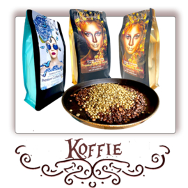 Vergulde koffie met een DNA van Chocolade.