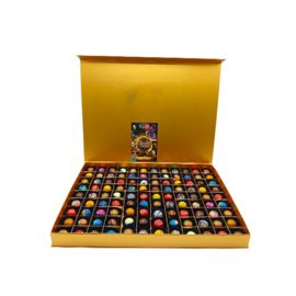 (Mega groot-108)Kunstzinnige Chocolade Bonbons: Ontdek de Kunst van Smaak
