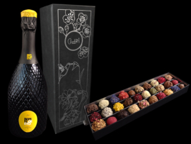 Luxe giftset: Bepin de Eto Prosecco Spumante & Truffels