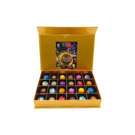 (Medium-24)Kunstzinnige Chocolade Bonbons: Ontdek de Kunst van Smaak
