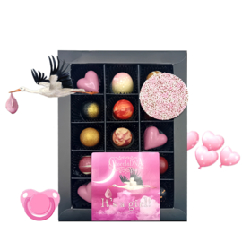 KLEINIGHEIDJE -It's a Girl Chocolade