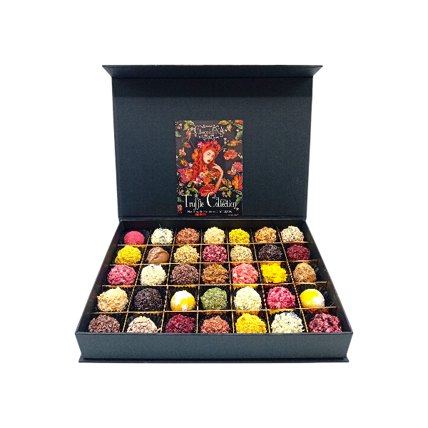 Luxe handgemaakte Chocolade Bonbons Truffels – Perfect als Cadeau of Verwenmoment. Vanaf: