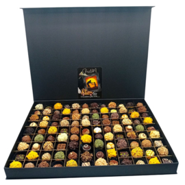 Luxe handgemaakte chocolade voor mannen(24)-bonbons medium | Vanaf: