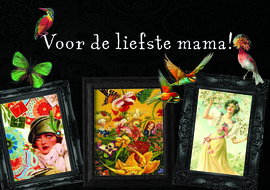 Combi Deal - Groot - Luxe magneetbox - Moeder(36) & luxe moederdag vitrine
