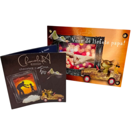 Luxe handgemaakte chocolade voor mannen(24)-bonbons medium | Vanaf: