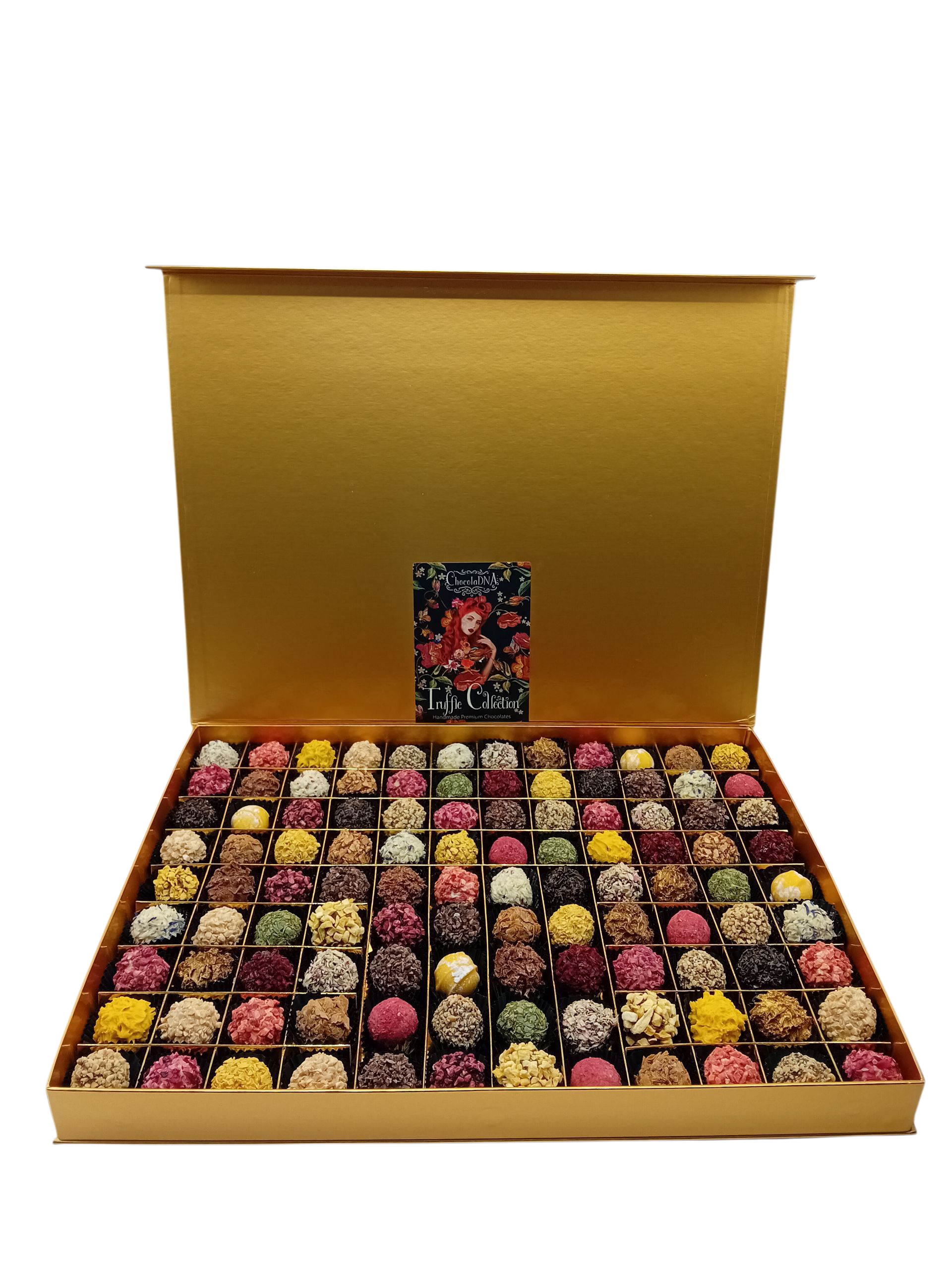 Handgemaakte Chocolade-Bonbons -Truffels - mega groot