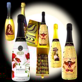 Champagne met eigen design