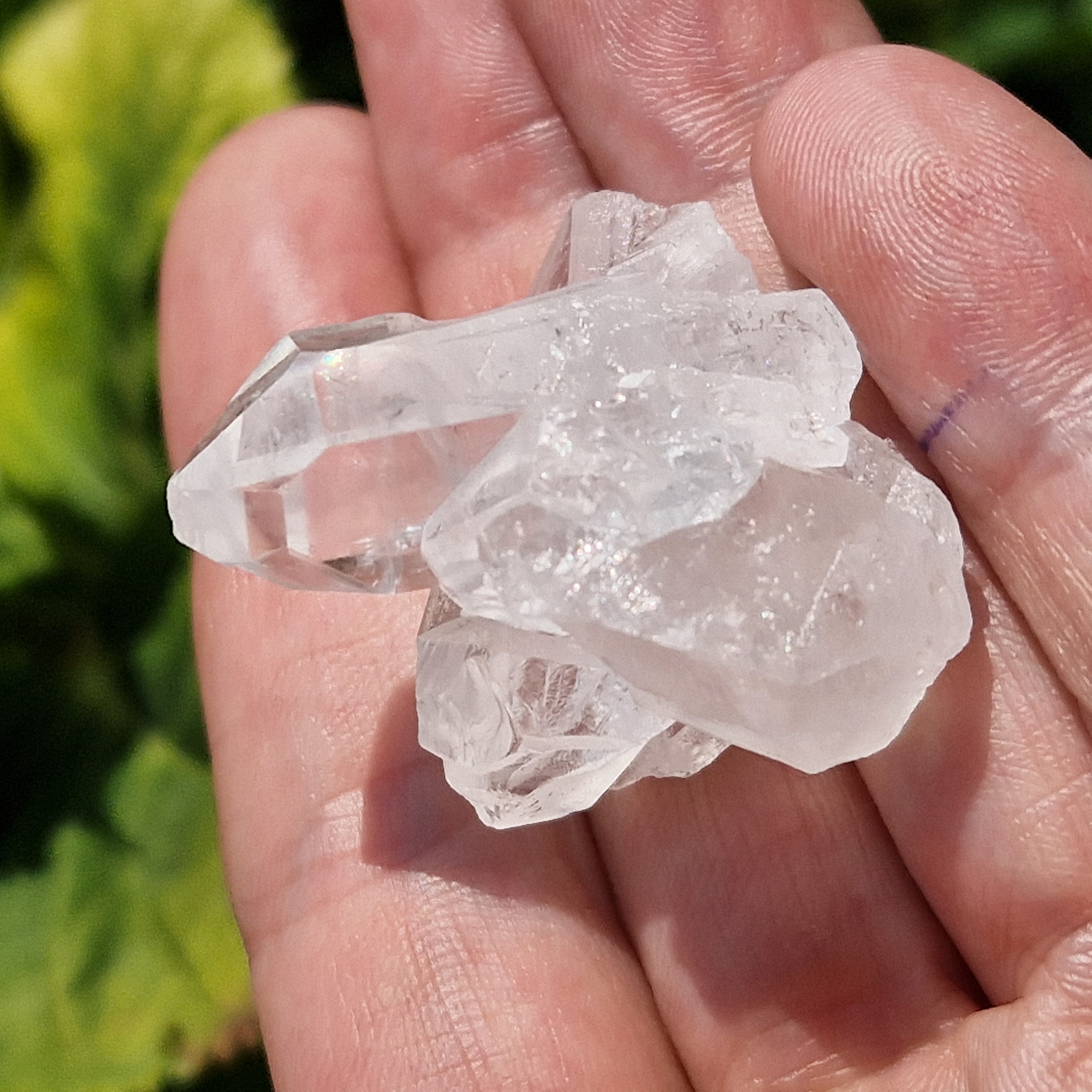 Bergkristal cluster nr 6
