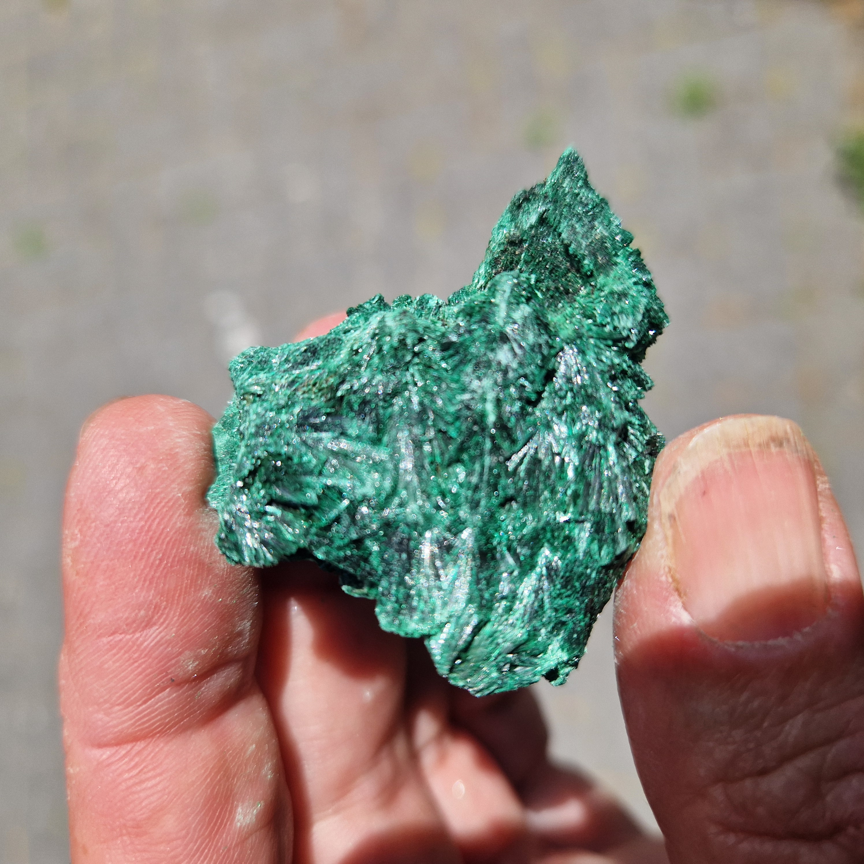 Zijde malachiet
