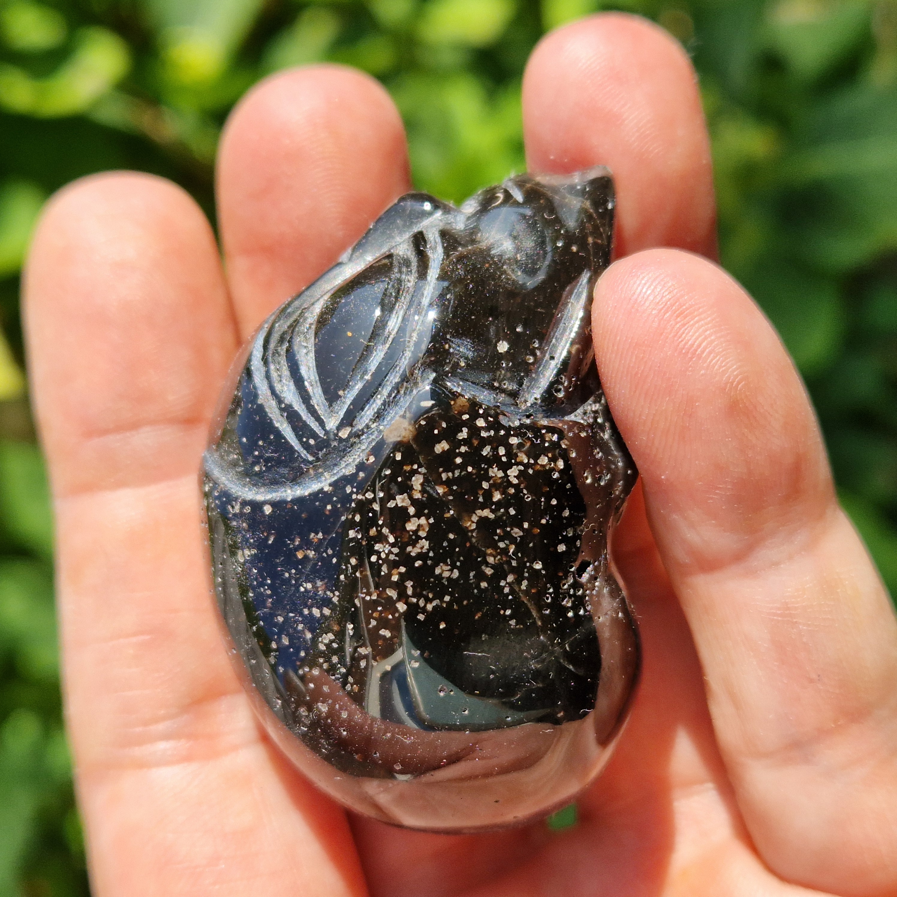 Starbeeing skull zwarte obsediaan