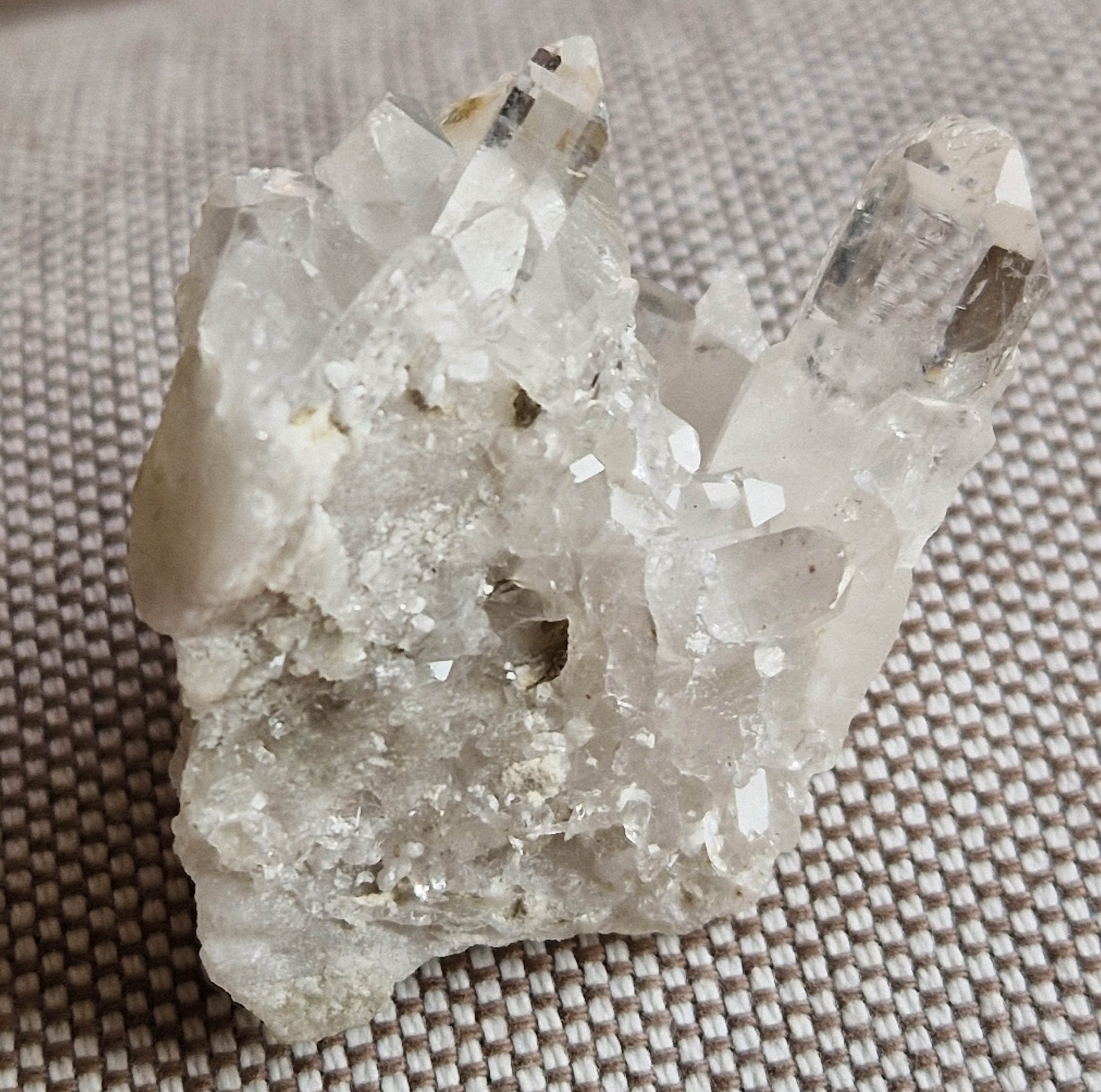 Bergkristal cluster klein