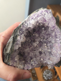Amethist met stavlak nr 9