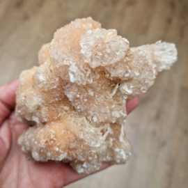 Calciet roze druzy cluster  505 gram