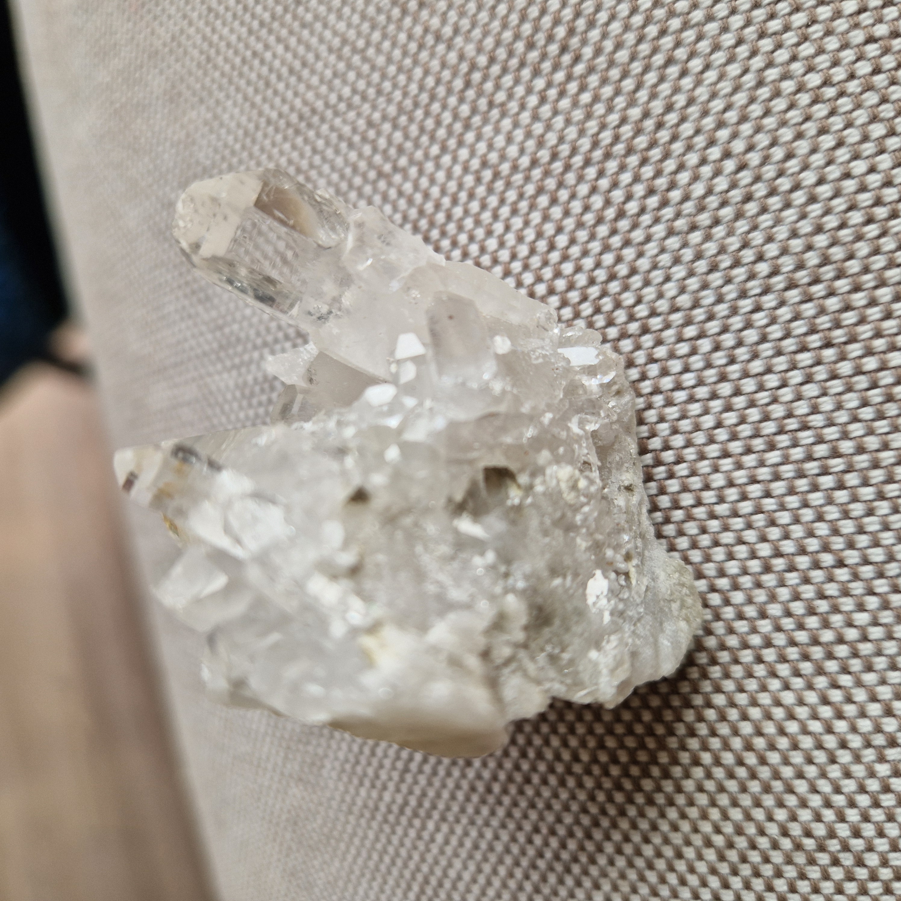 Bergkristal cluster klein