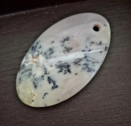 Dendriet opaal hanger