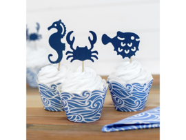 Cupcake Wrappers - Ahoy