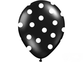 Ballonnen Zwart Dots