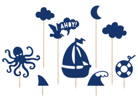 Cake Topper -  Ahoy