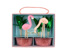 Cupcake Set - Flamingo