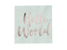 Servetten Hello World