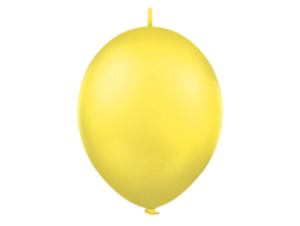 Doorknoopballonnen  Geel