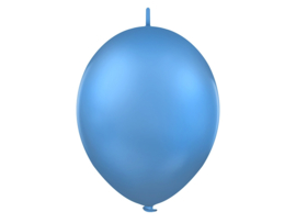 Doorknoopballonnen Blauw