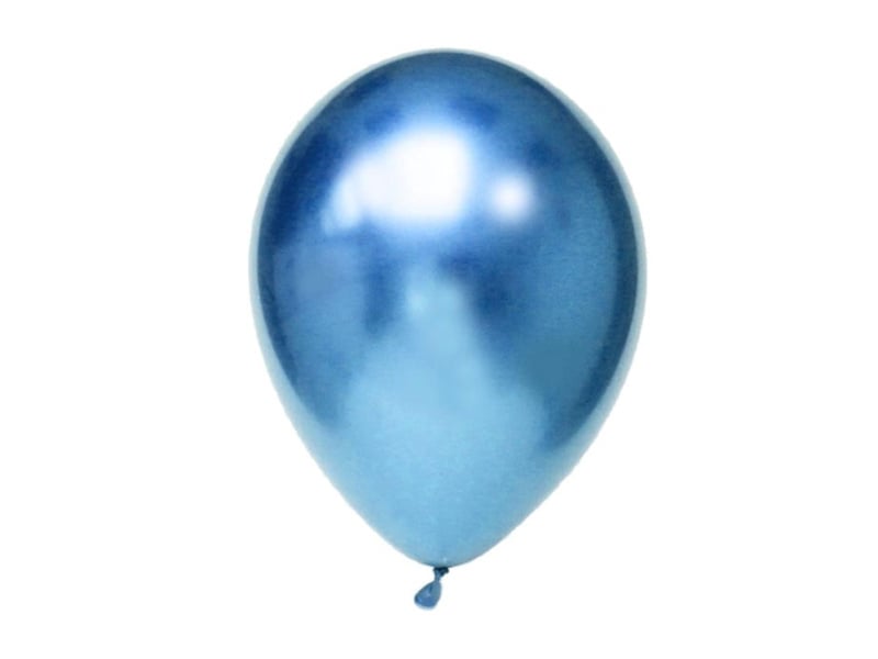 Chroom Ballonnen Blauw