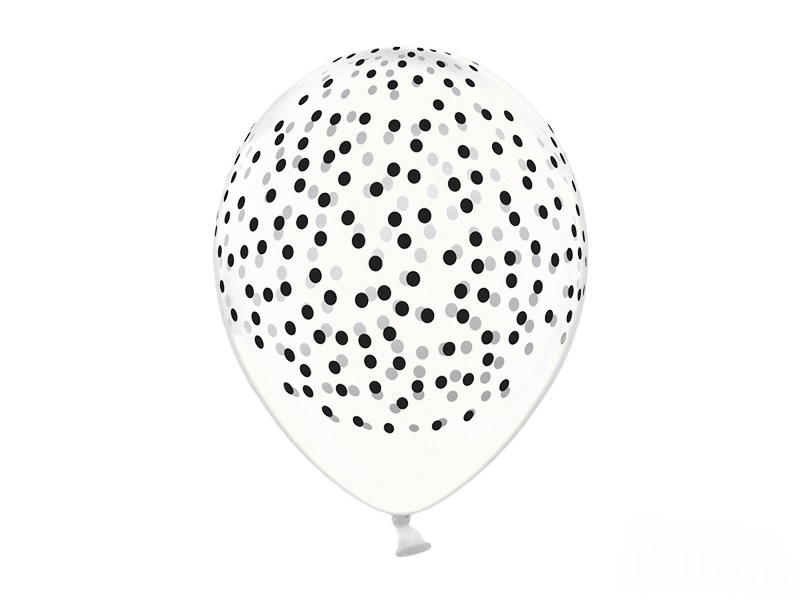 Ballonnen Transparant Dots