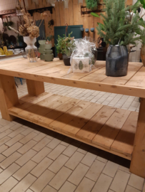 Steigerhouten toonbank/tuintafel/buitenbar