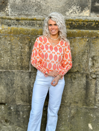 Blouse Jette oranje