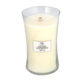 Woodwick Large Candle - Island Coconut