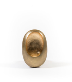 Dekocandle - Wall t-light holder egg gold